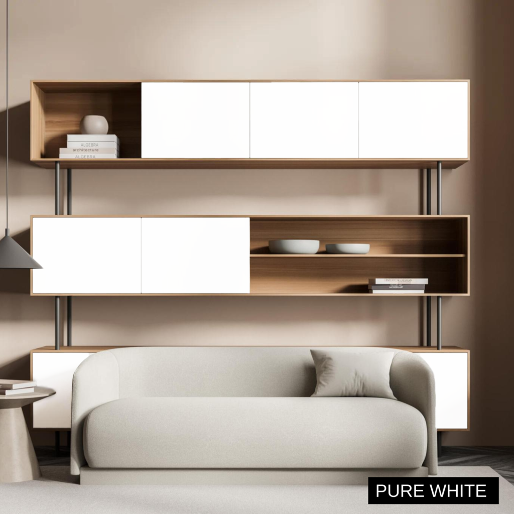 Pure White shown on furniture