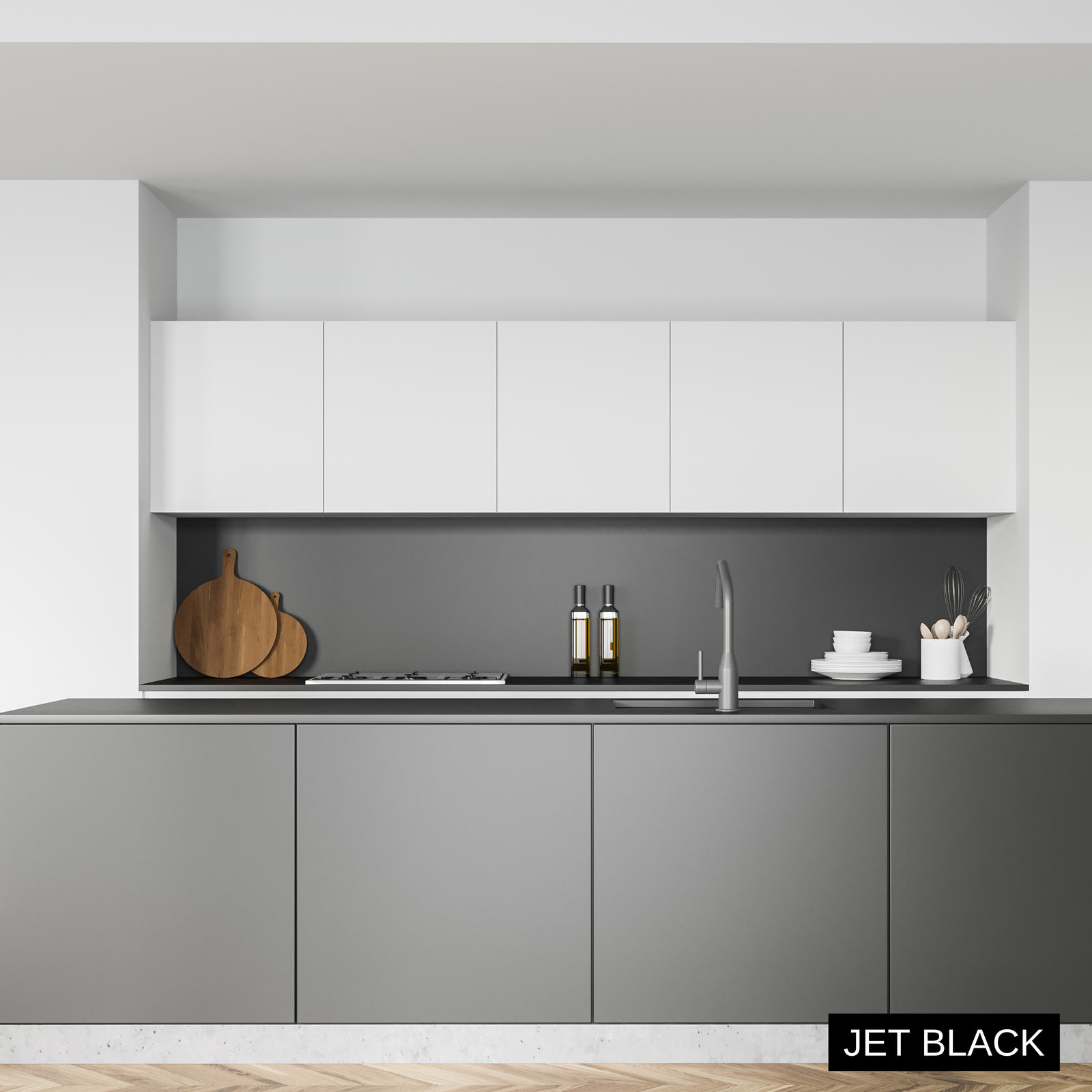 Jet Black shown on furniture