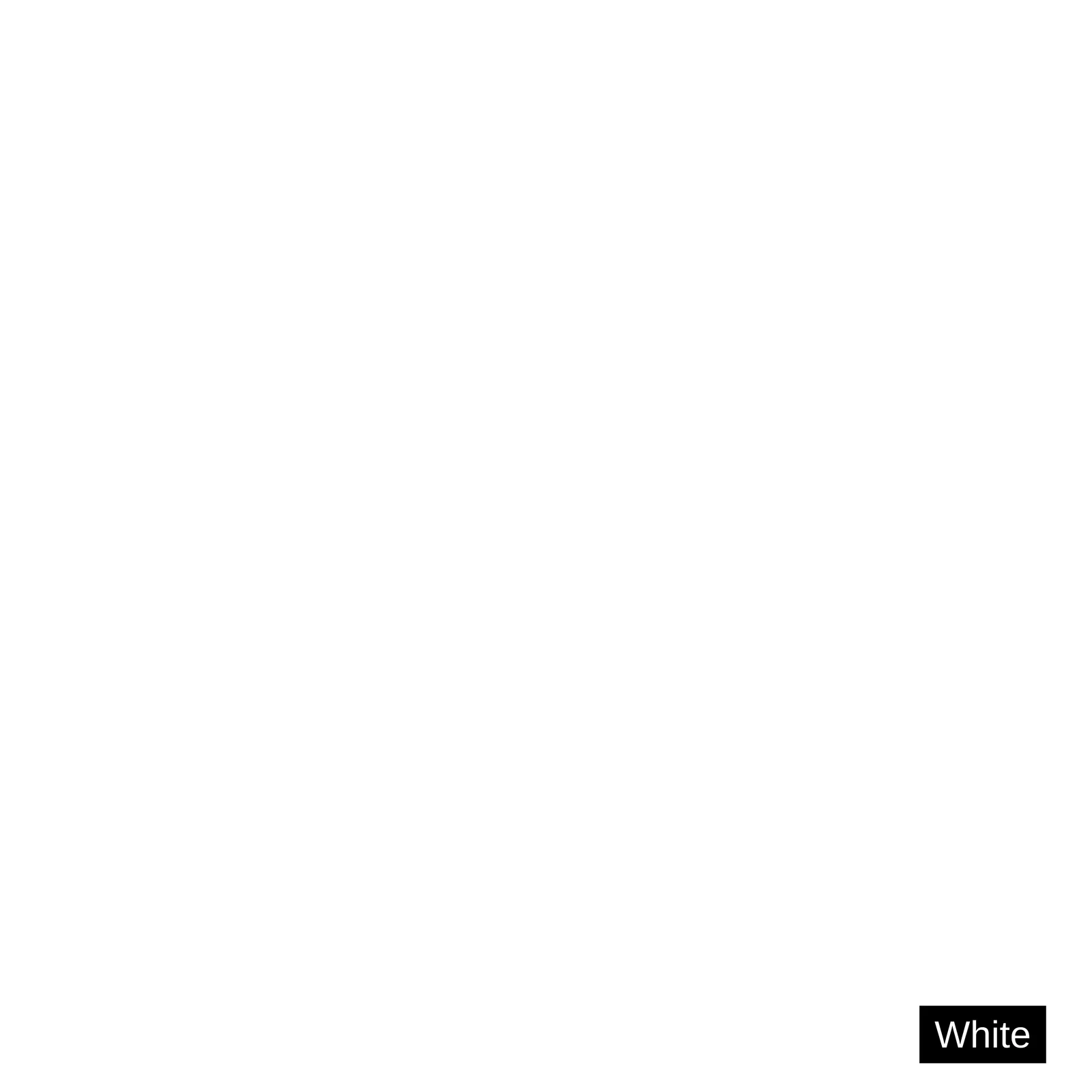 White Rafahia Super Matt laminate shade