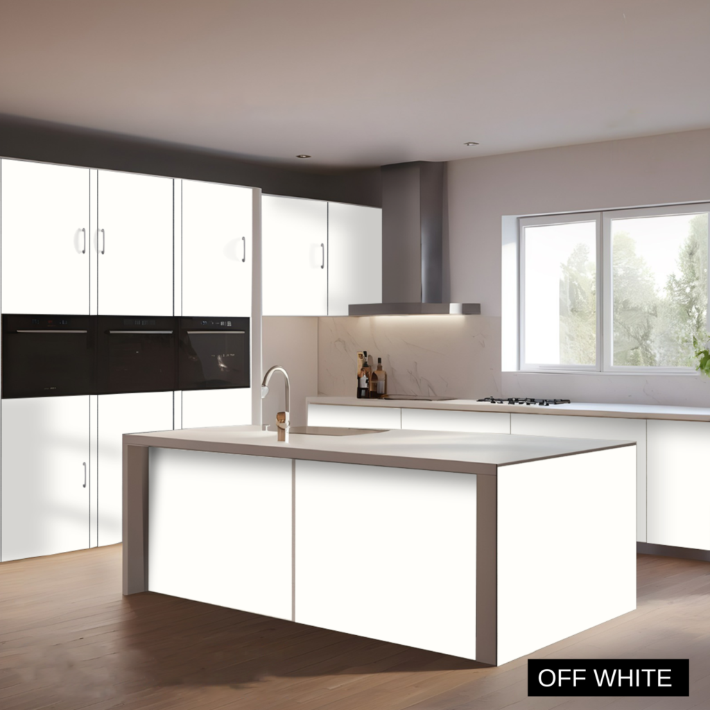 Off White shown on furniture
