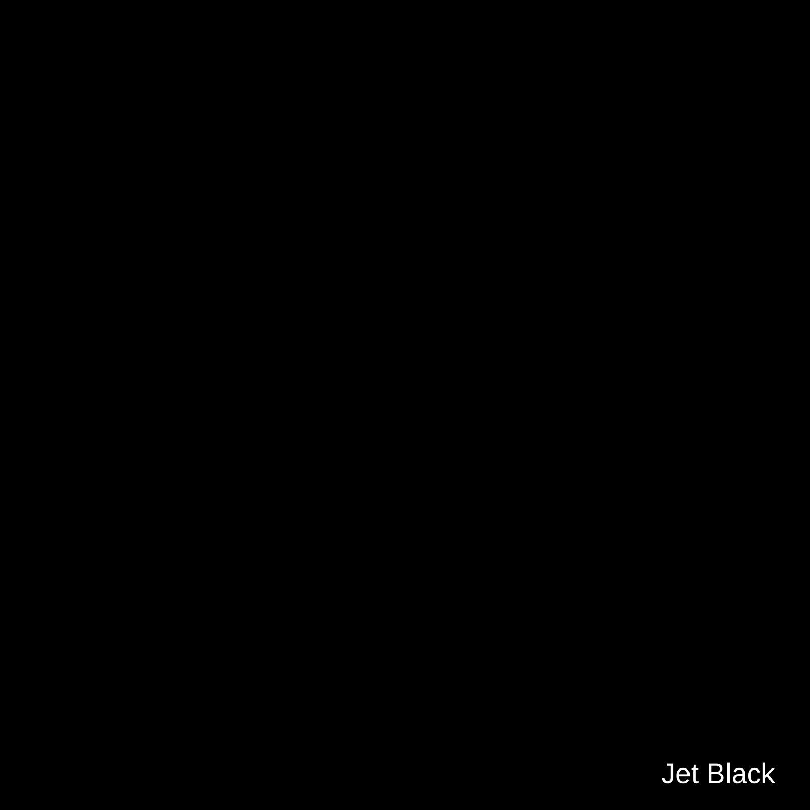 Jet Black Luxurio Super Gloss laminate shade