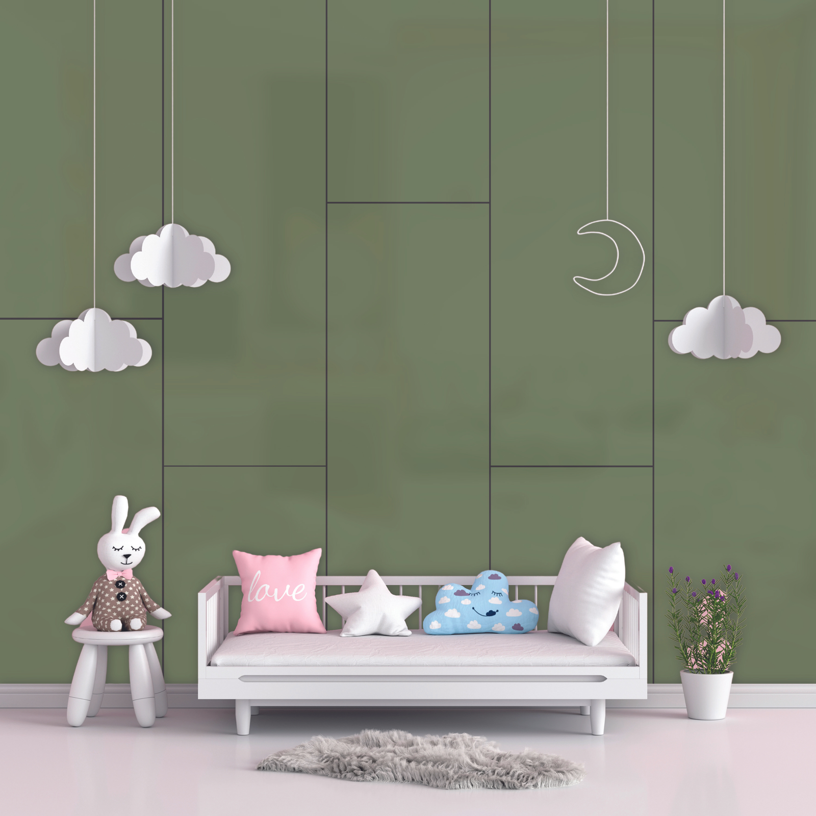 Hue Mint shown on furniture