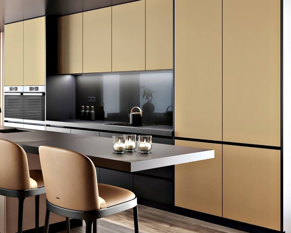 Tan 320 shown on furniture