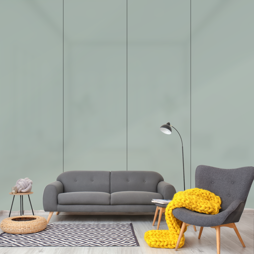 Frost Green shown on furniture