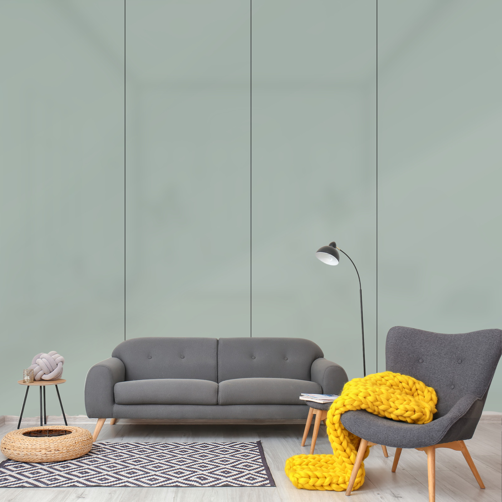 Frost Green shown on furniture