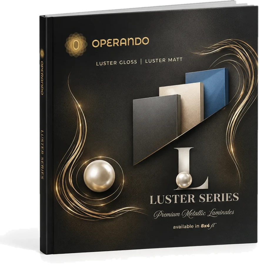 Operando Luster Series sample book
